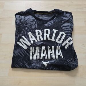 Under Armour Project Rock "Warrior Mana" Tee Size XL
